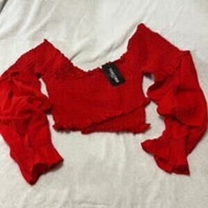 Yishaleiman Women’s Ladies Solid Long Sleeve Top Shirt Blouse  Size 14